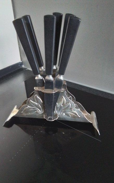 Zwilling - Bestekset (7) - Verzilverd, Staal, Antiek en Kunst, Antiek | Keukengerei