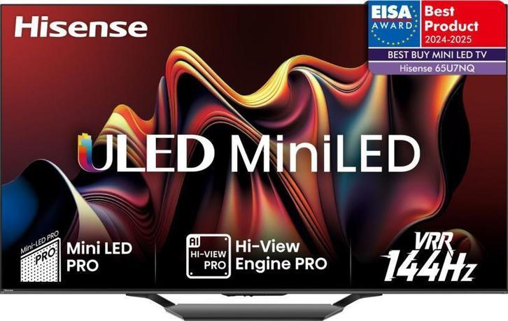 Hisense 65u7nqt 4k Mini-led Smart Tv - 65inch Quantum Dot, Audio, Tv en Foto, Televisies, Ophalen of Verzenden