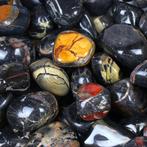 2KG! - Leopard Onyx - Getrommelde stenen - XL Lot- 2 kg