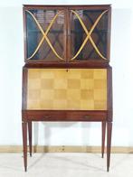 Schrijftafel - Glas, Hout - Scrittoio/trumeau, jaren 1950