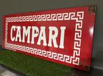 Emaille plaat - Gepatineerde sign Campari - Metaal, Antiquités & Art