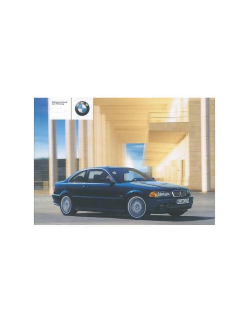 2002 BMW 3 SERIE COUPE INSTRUCTIEBOEKJE DUITS, Auto diversen, Handleidingen en Instructieboekjes, Ophalen of Verzenden