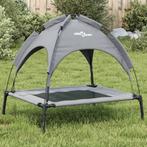 vidaXL Hondenmand met luifel oxford stof en staal, Dieren en Toebehoren, Honden-accessoires, Verzenden, Nieuw