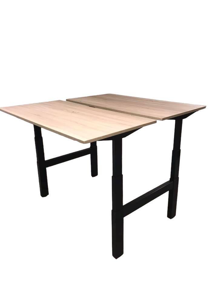 Ahrend Duo Zit Sta Bureau Elektrisch - Refurbished, Huis en Inrichting, Bureaus, Stabureau, Zo goed als nieuw, Elektrisch, In hoogte verstelbaar