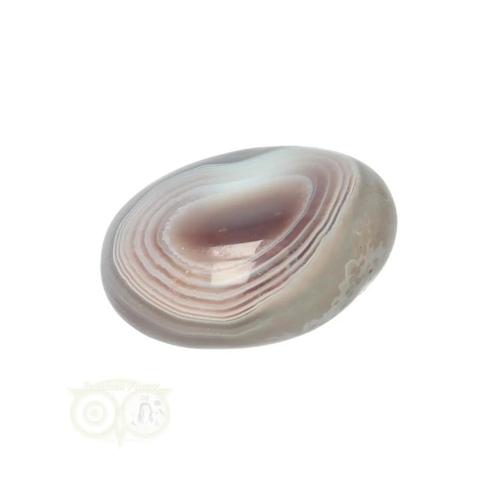 Botswana Agaat trommelsteen Nr 40 - 20 gram, Handtassen en Accessoires, Edelstenen, Nieuw, Verzenden