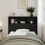 vidaXL Hoofdbord Kast in Zwarte Eik, 120x19x103.5 cm,, Huis en Inrichting, Verzenden, Nieuw
