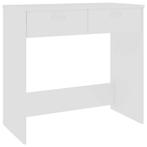 Bureau Wit 80x40 cm - Stevig Bureau Tweede Kansje -35%, Verzenden, Nieuw, Bureau