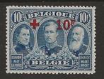 België 1918 - Rode Kruis 10F + 10F Blauw - OBP/COB 163, Postzegels en Munten, Gestempeld