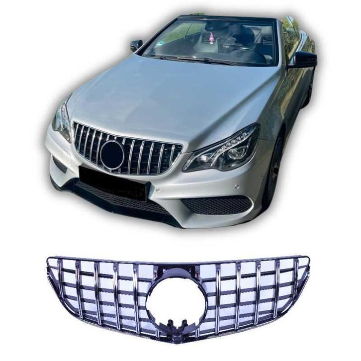 Grill voor mercedes e coupé cabrio facelift w207 a207 glanze, Auto-onderdelen, Carrosserie