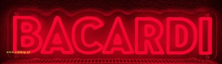 Bacardi NEON sign bord led lichtbord verlichting lamp XXL, Articles professionnels, Horeca | Autre, Envoi