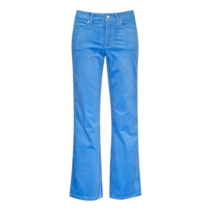 Cambio • blauwe ribfluwelen broek Francesca • 36, Kleding | Dames, Broeken en Pantalons, Verzenden