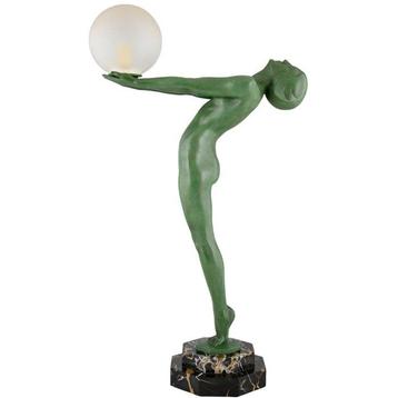 Max Le Verrier - Lampe - LUMINA Clarté 64 cm. - Marbre,