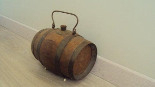 Vat - oud klein vat werd ton in chêne, Antiek en Kunst, Antiek | Overige Antiek