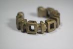 Openworked Brass Bracelet with Geometric Motifs - c. 1900 -