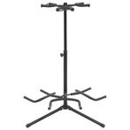 vidaXL Gitaarstandaard staal zwart, Musique & Instruments, Musiques & Instruments Autre, Verzenden