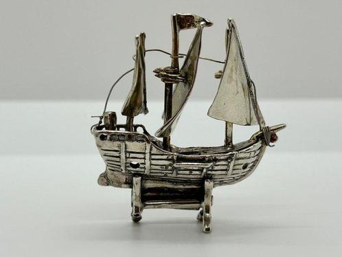 Argenteria Italiana - Miniatuur beeldje - Nina - .800 zilver, Antiek en Kunst, Antiek | Zilver en Goud