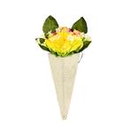 Kunstbloemstuk narcis rozenknop bloempjes, Ophalen, Nieuw, Buiten