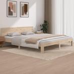 vidaXL Bedframe massief hout 180x200 cm, Huis en Inrichting, Slaapkamer | Bedden, Verzenden, Nieuw