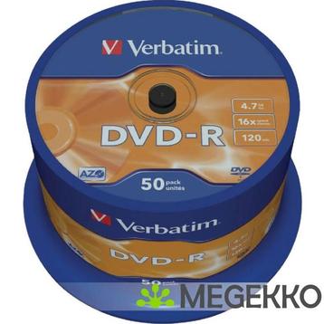Verbatim DVD-R 16X 50st. Spindle, Verzenden