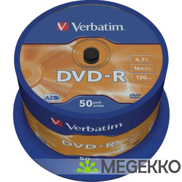 Verbatim DVD-R 16X 50st. Spindle, Informatique & Logiciels, Ordinateurs & Logiciels Autre, Envoi