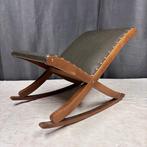 Voetenbank - Decoratief & Functioneel - Hout, Leder
