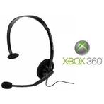Microsoft Xbox 360 Headset Wired Zwart, Consoles de jeu & Jeux vidéo, Consoles de jeu | Xbox 360, Ophalen of Verzenden
