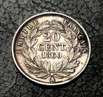 Frankrijk. Napoléon III. 20 Centimes 1860-A, Paris (Zonder