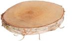 Boomstamschijf Berkenschijf rond ca. 13-15 cm, Nieuw