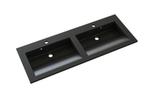 Sanifun Allibert wastafel Slide 1202 x 462 x 20 mm zwart gr, Ophalen of Verzenden, Nieuw, Wastafel