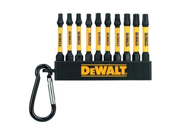 Veiling - 7x DeWalt schroevendraaierbit set 10-delig TORX DT, Bricolage & Construction, Outillage | Pièces de machine & Accessoires