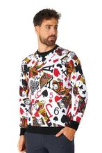 Casino Speelkaarten Trui Heren OppoSuits, Verzenden, Nieuw
