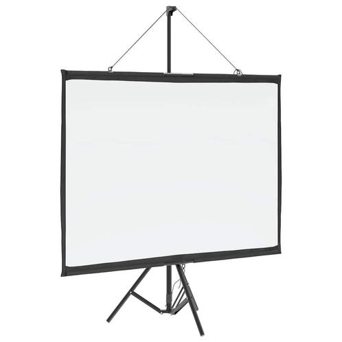 vidaXL Projectiescherm met statief 72 inch 4:3, Audio, Tv en Foto, Beamers, Nieuw, Verzenden