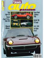 1991 AUTO PASSION TIJDSCHRIFT 44 FRANS