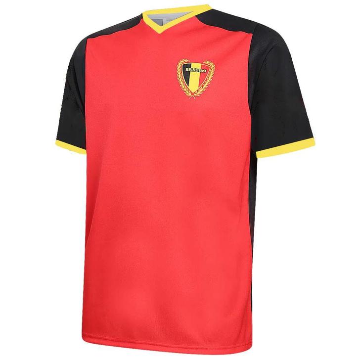 Kingdo Belgie Voetbalshirt Thuis - WK 2026 - Kind en, Sport en Fitness, Voetbal, Bal, Nieuw, Verzenden
