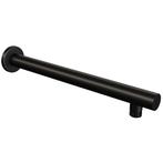 Muuruitloop Brauer Black 40 cm Luxe Mat Zwart, Doe-het-zelf en Bouw, Sanitair, Ophalen of Verzenden, Nieuw, Kraan