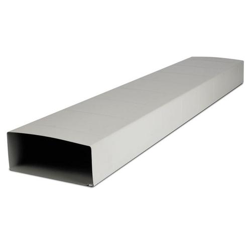 Rechthoekig (instort) kanaal 220 x 80mm - 1,5 meter - staal, Doe-het-zelf en Bouw, Ventilatie en Afzuiging, Nieuw, Verzenden