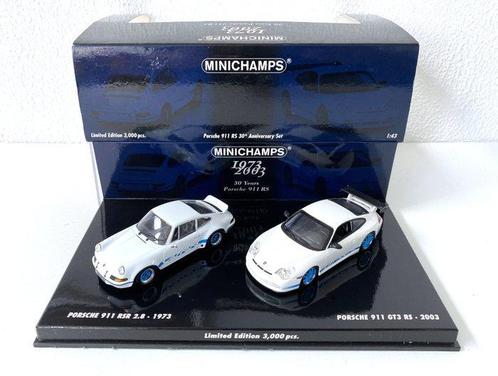 Minichamps 1/43 – 30 years Porsche RS - Voiture miniature, Hobby en Vrije tijd, Modelauto's | 1:5 tot 1:12