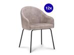 Veiling - Eetkamerstoel Bo (set van 12) Velvet - Velours - L, Huis en Inrichting, Stoelen, Nieuw