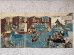 Kagekiyo attempts to assasinate Yoritomo at the Todai-ji, Antiek en Kunst