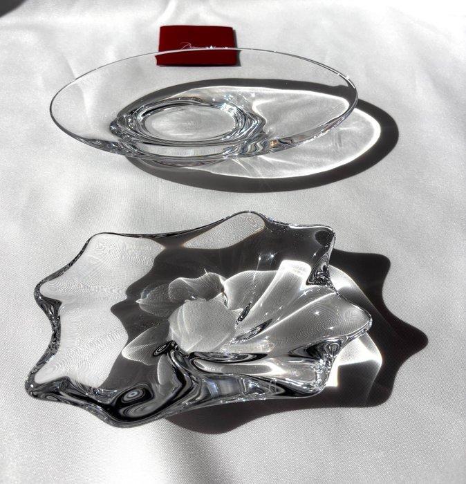 Baccarat - Assiette (2) - Cadix - Cristal - formes, Antiek en Kunst, Curiosa en Brocante