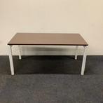 Tweedehands bureau 160x80 cm, hoogte verstelbaar - 4 poot,, In hoogte verstelbaar, Gebruikt, Bureau