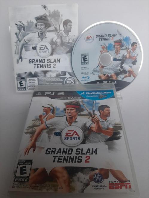 Grand Slam Tennis 2 Playstation 3, Consoles de jeu & Jeux vidéo, Jeux | Sony PlayStation 3, Enlèvement ou Envoi