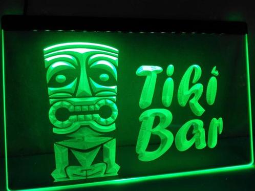 Tikibar tiki bar neon bord lamp LED verlichting reclame lich, Huis en Inrichting, Lampen | Overige, Nieuw, Verzenden