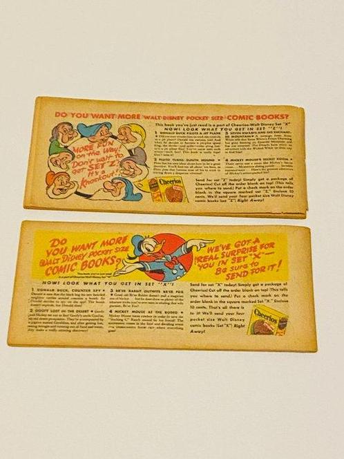 Donald Duck X1 & W1 - Donald Duck Counter - Spy - X1 &, Boeken, Strips | Comics