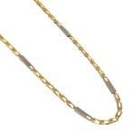 Halsketting - 18 karaat Geel goud, Witgoud, Handtassen en Accessoires, Kettingen, Nieuw