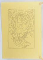 Alphonse Mucha (1860-1939) - Menu poster