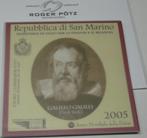 San Marino 2 Euro 2005 Galileo Galilei Jahr der Physik, Postzegels en Munten, Verzenden, België