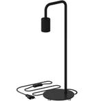 Calex Tafellamp 53 cm zwart 150cm snoer en schakelaar E27, Huis en Inrichting, Lampen | Overige, Nieuw, Verzenden