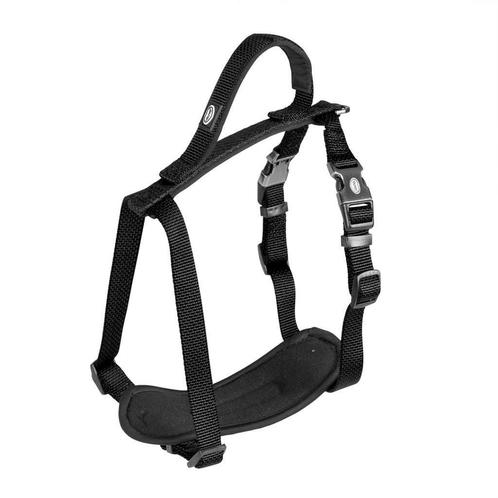 Duvo North harnas Nylon 40-50cm/15mm zwart, Animaux & Accessoires, Colliers & Médailles pour chiens