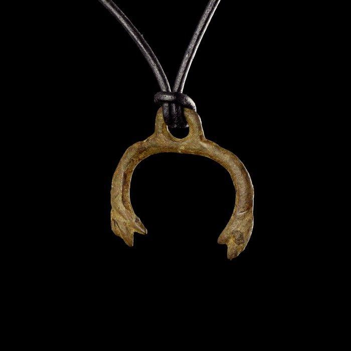 Viking periode Fafnir Amulet hanger (Zonder minimumprijs), Antiek en Kunst, Antiek | Overige Antiek